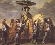 LE BRUN, Charles Chancellor Seguier at the Entry of Louis XIV into Paris in 1660 (mk08) oil painting picture wholesale